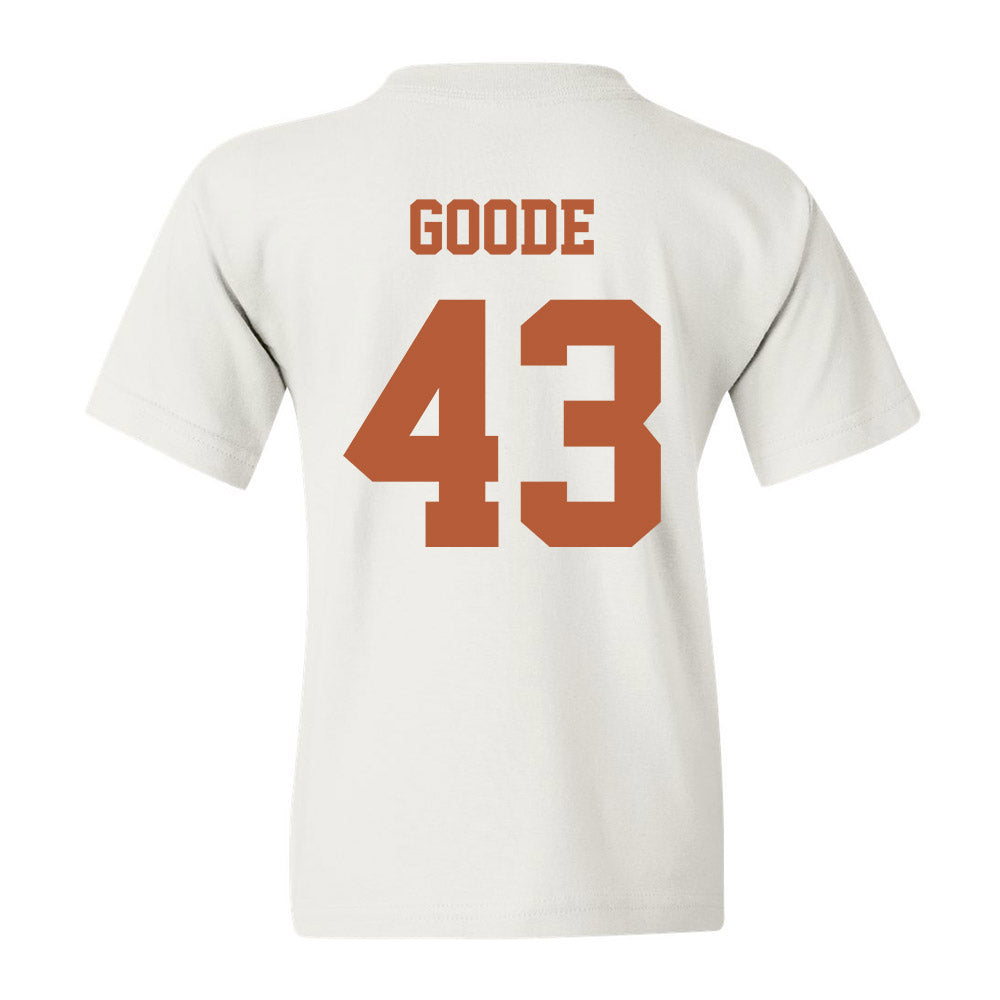 Texas - NCAA Softball : Leighann Goode - Classic Shersey Youth T-Shirt