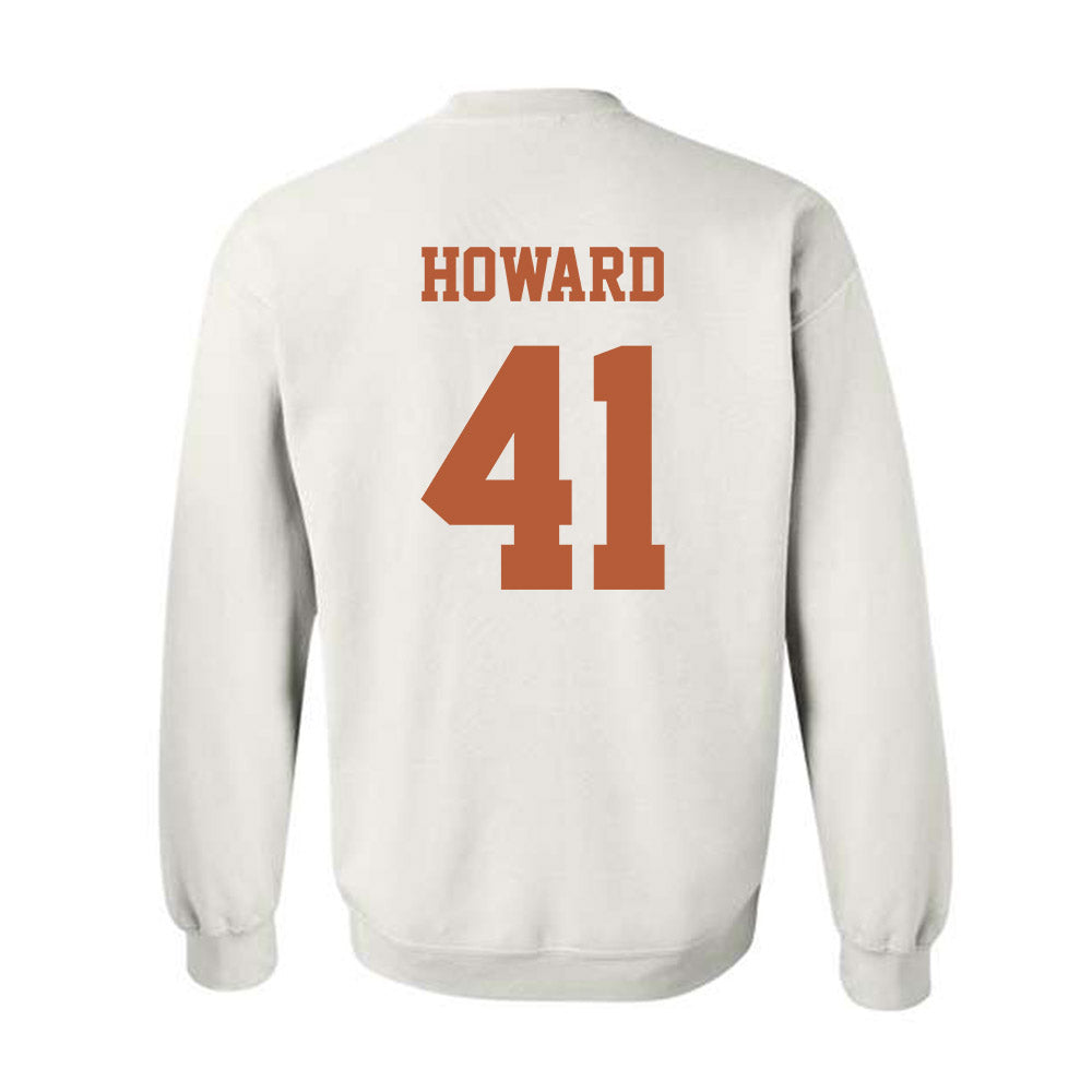 Texas - NCAA Baseball : Cody Howard - Classic Shersey Crewneck Sweatshirt