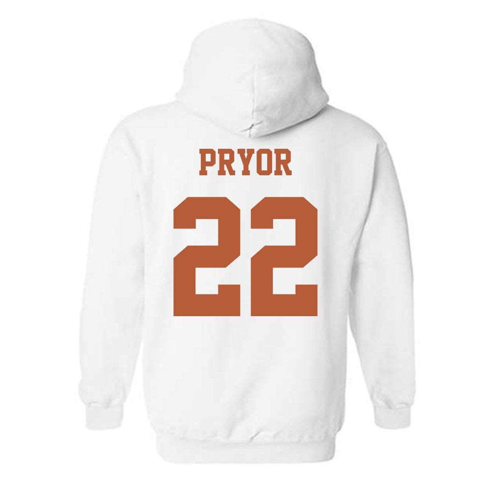 Texas - NCAA Men's Basketball : Devon Pryor - Classic Shersey Hooded Sweatshirt