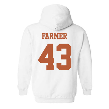 Texas - NCAA Baseball : Tommy Farmer - Classic Shersey Hooded Sweatshirt