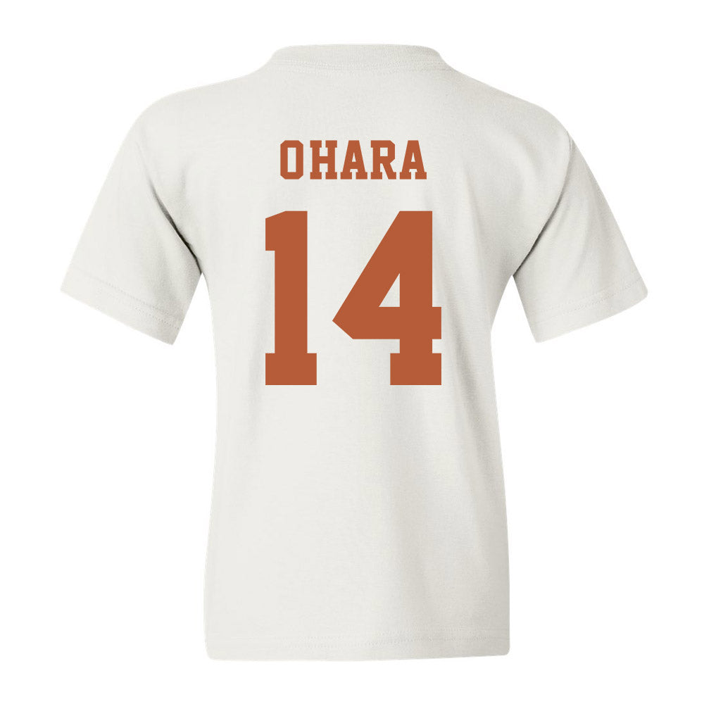 Texas - NCAA Baseball : Cade O'Hara - Classic Shersey Youth T-Shirt