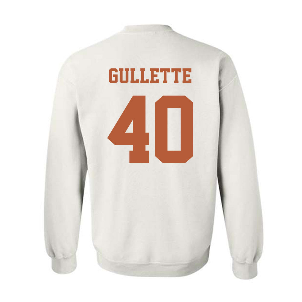 Texas - NCAA Football : Derion Gullette - Classic Shersey Crewneck Sweatshirt