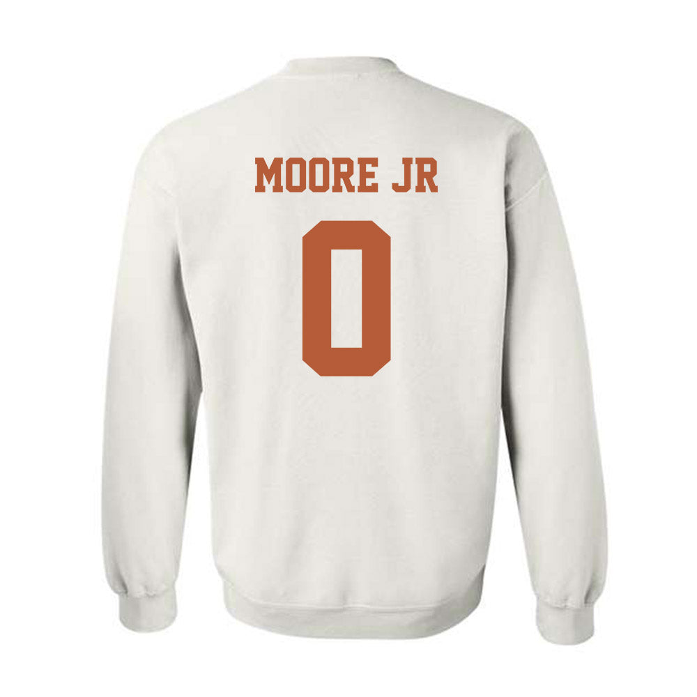 Texas - NCAA Football : Deandre Moore Jr - Classic Shersey Crewneck Sweatshirt