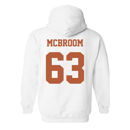 Texas - NCAA Football : Rick Mcbroom - Classic Shersey Hooded Sweatshirt