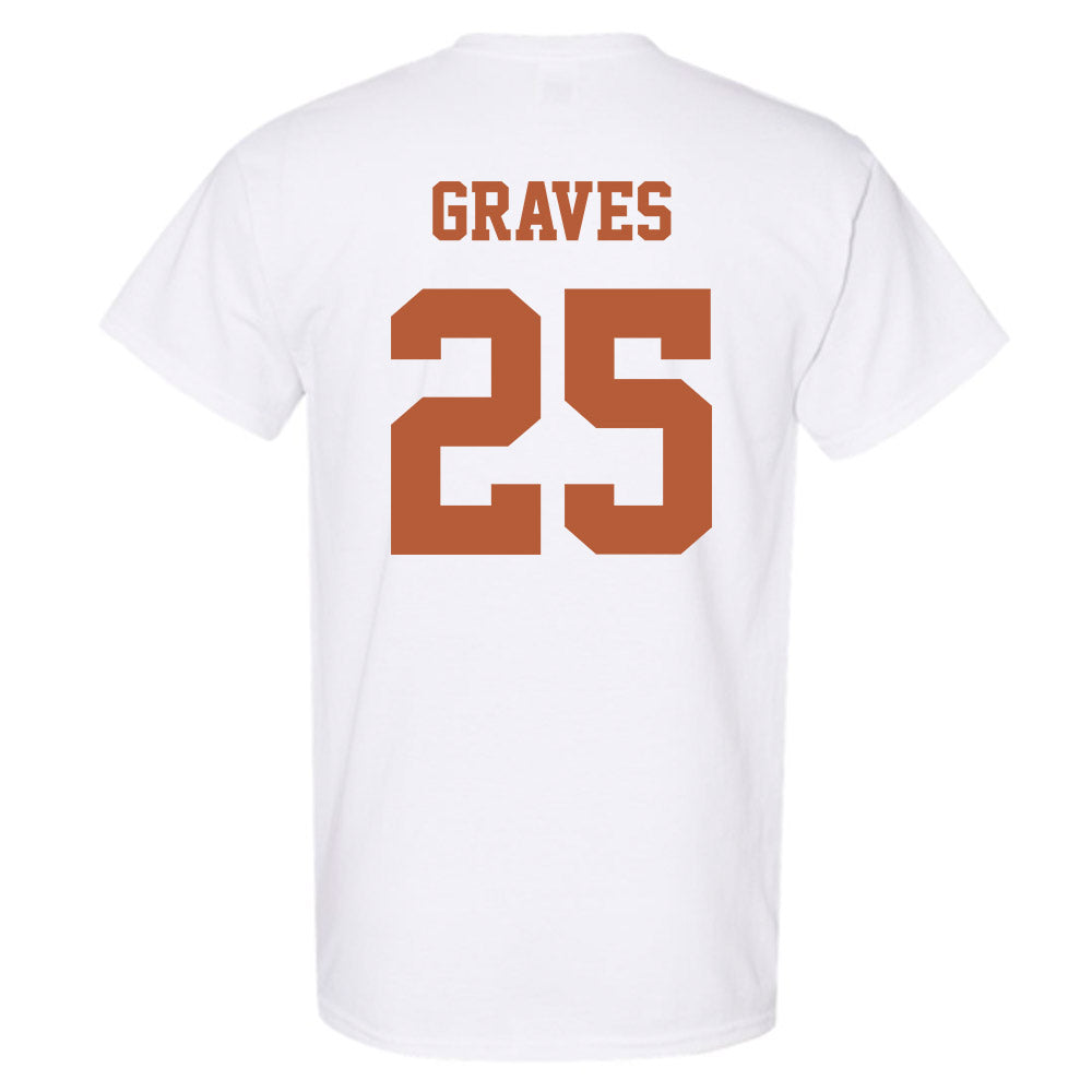 Texas - NCAA Women's Basketball : Sarah Graves - Classic Shersey T-Shirt