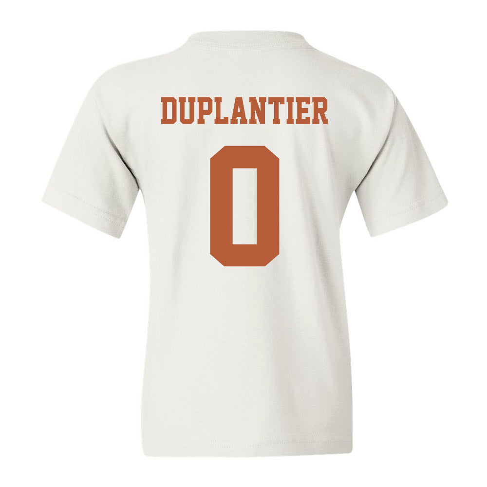 Texas - NCAA Baseball : Jayden Duplantier - Classic Shersey Youth T-Shirt