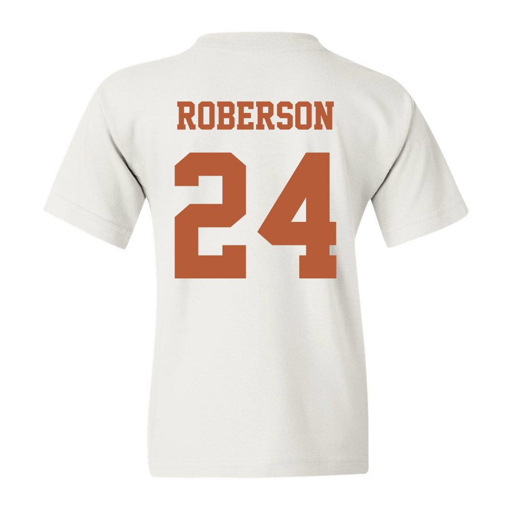 Texas - NCAA Football : Warren Roberson - Classic Shersey Youth T-Shirt