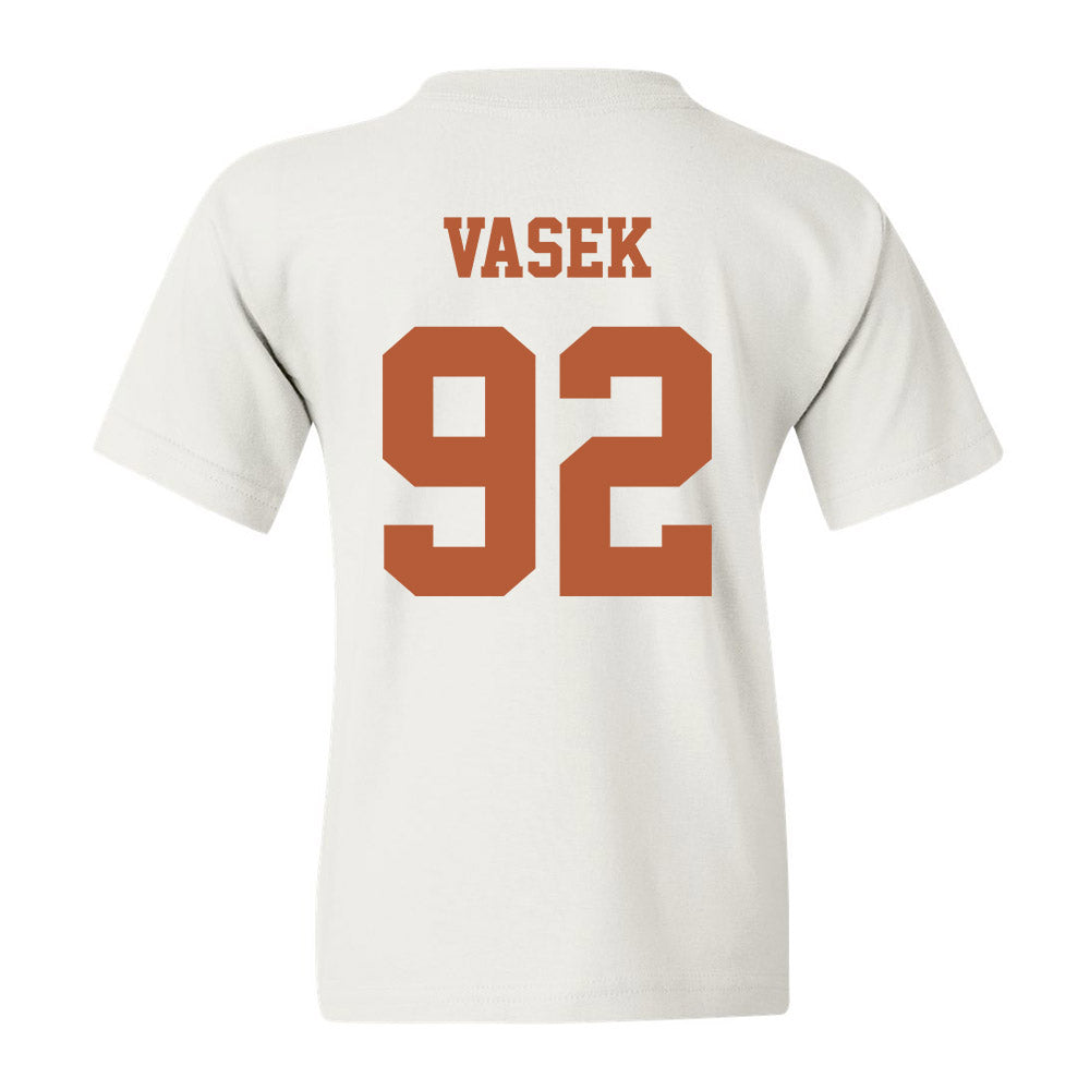 Texas - NCAA Football : Colton Vasek - Classic Shersey Youth T-Shirt