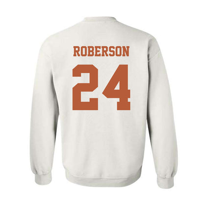 Texas - NCAA Football : Warren Roberson - Classic Shersey Crewneck Sweatshirt