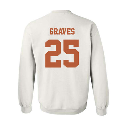 Texas - NCAA Women's Basketball : Sarah Graves - Classic Shersey Crewneck Sweatshirt