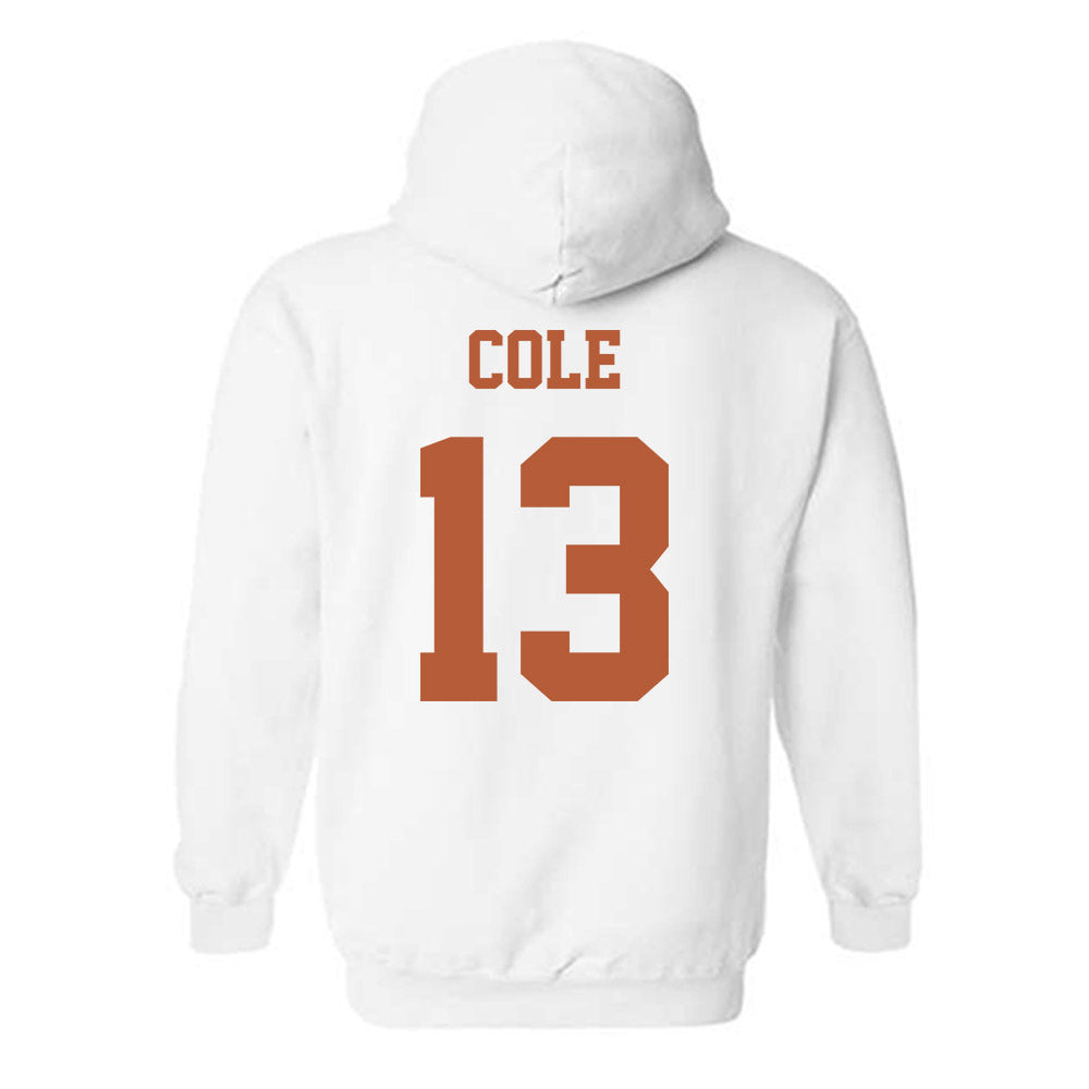 Texas - NCAA Football : Jay'Vion Cole - Classic Shersey Hooded Sweatshirt