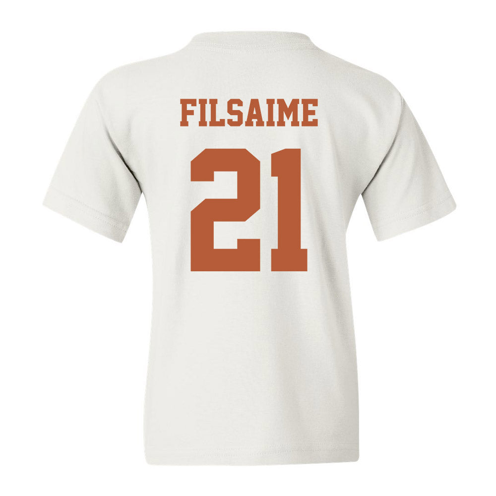 Texas - NCAA Football : Xavier Filsaime - Classic Shersey Youth T-Shirt