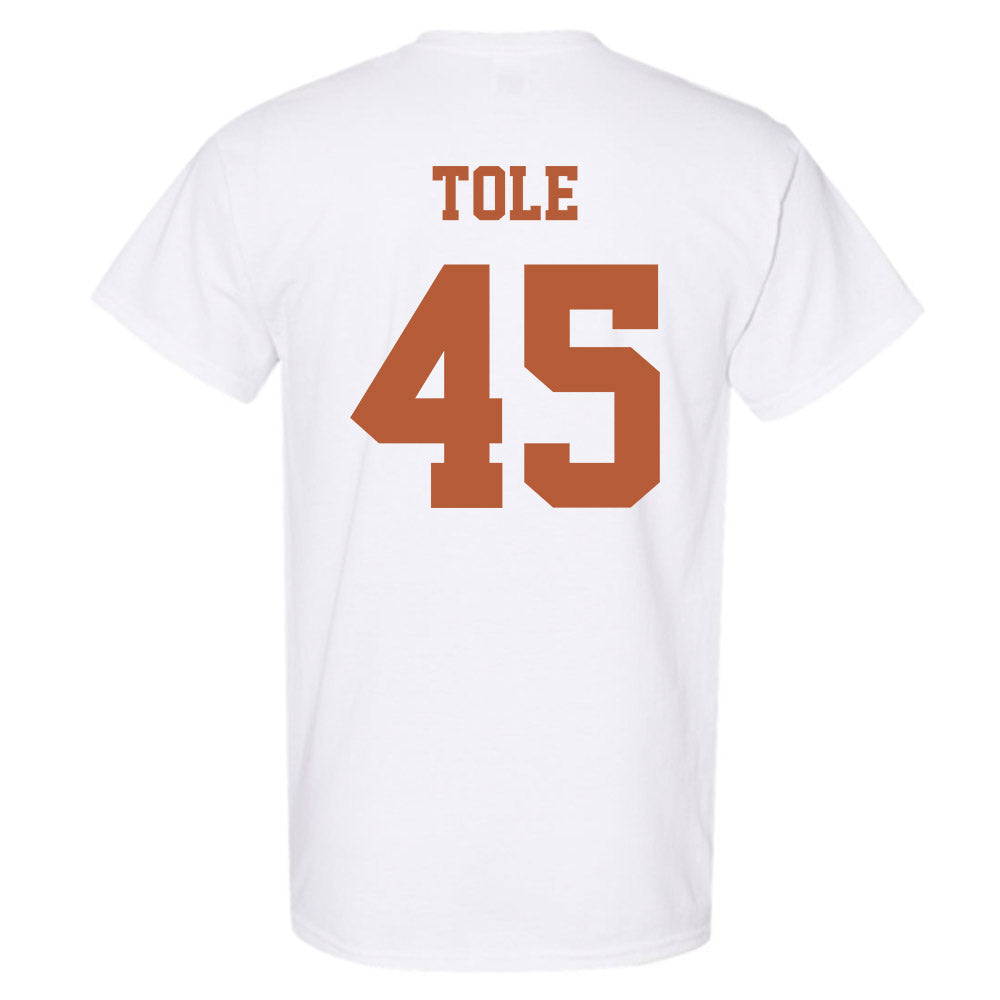 Texas - NCAA Baseball : Heston Tole - Classic Shersey T-Shirt