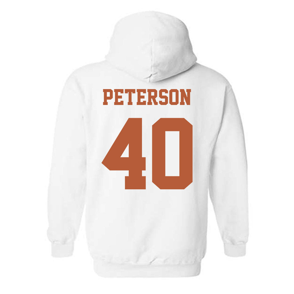 Texas - NCAA Baseball : Blake Peterson - Classic Shersey Hooded Sweatshirt