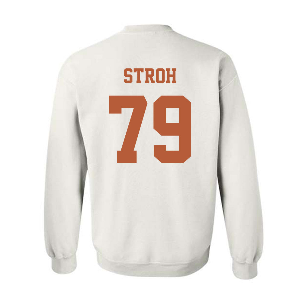 Texas - NCAA Football : Connor Stroh - Classic Shersey Crewneck Sweatshirt