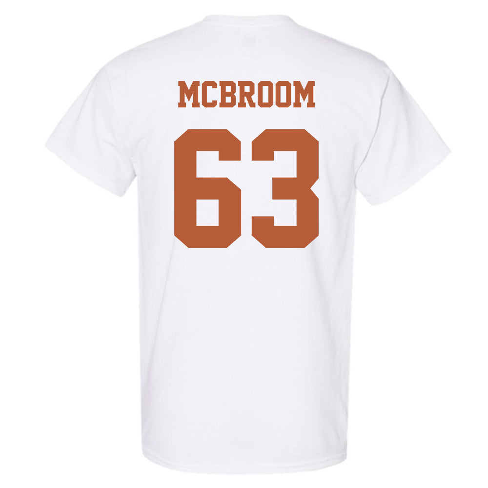 Texas - NCAA Football : Rick Mcbroom - Classic Shersey T-Shirt