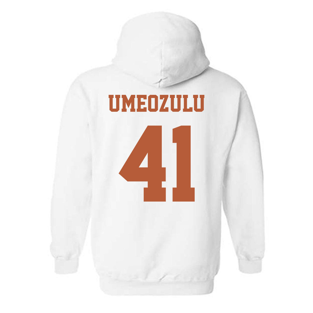 Texas - NCAA Football : Ziky Umeozulu - Classic Shersey Hooded Sweatshirt