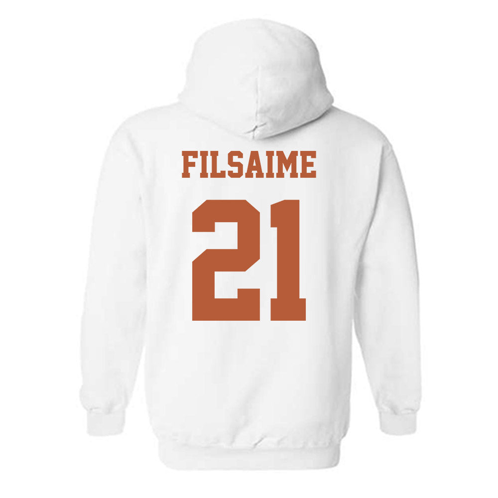 Texas - NCAA Football : Xavier Filsaime - Classic Shersey Hooded Sweatshirt