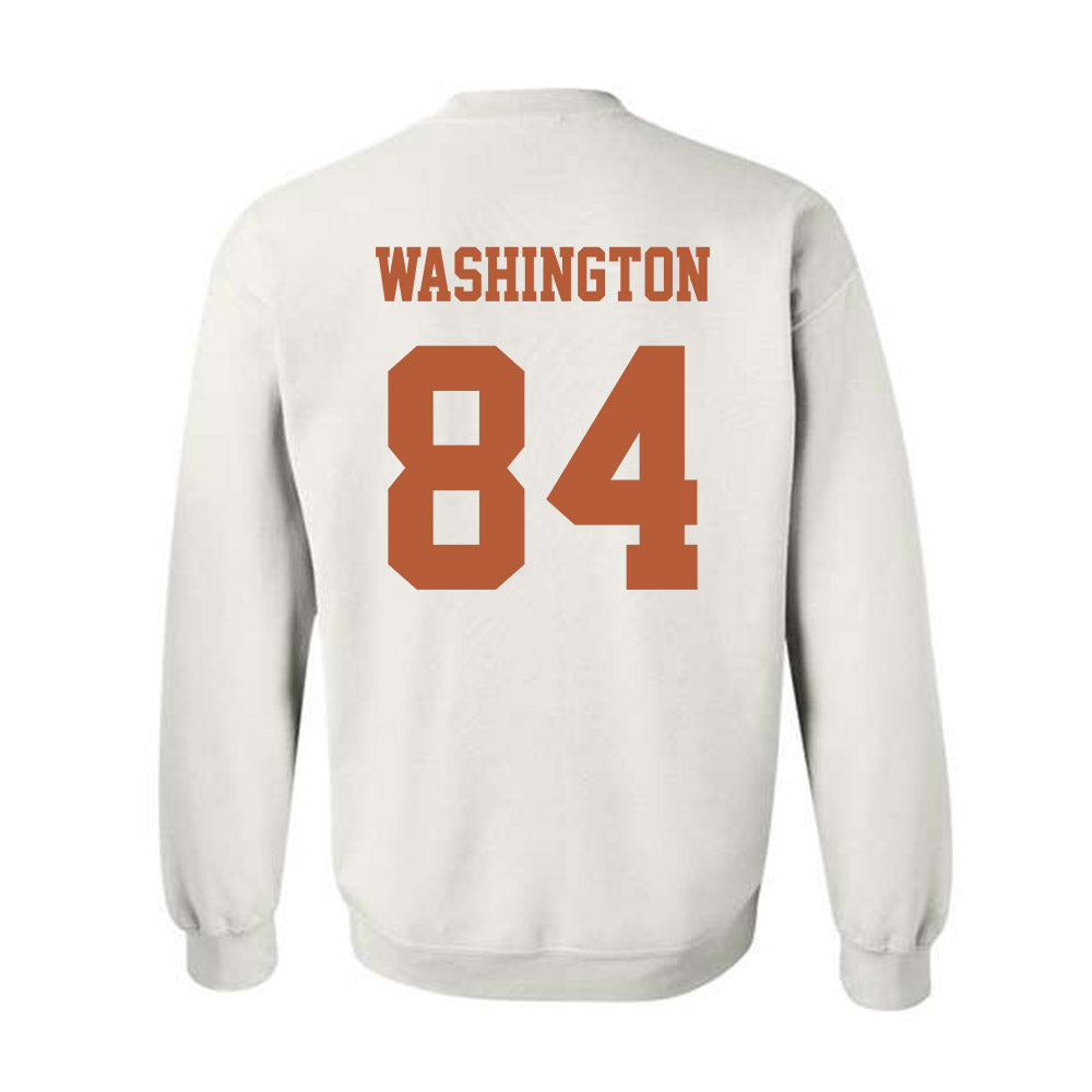 Texas - NCAA Football : Jordan Washington - Classic Shersey Crewneck Sweatshirt