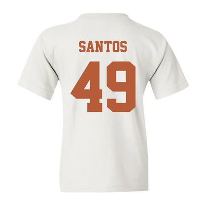 Texas - NCAA Baseball : Oliver Santos - Classic Shersey Youth T-Shirt