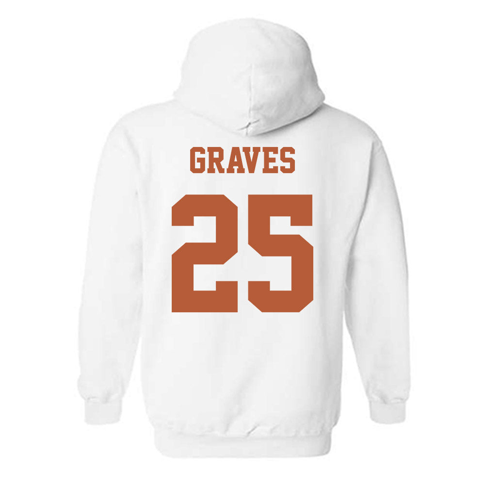 Texas - NCAA Women's Basketball : Sarah Graves - Classic Shersey Hooded Sweatshirt