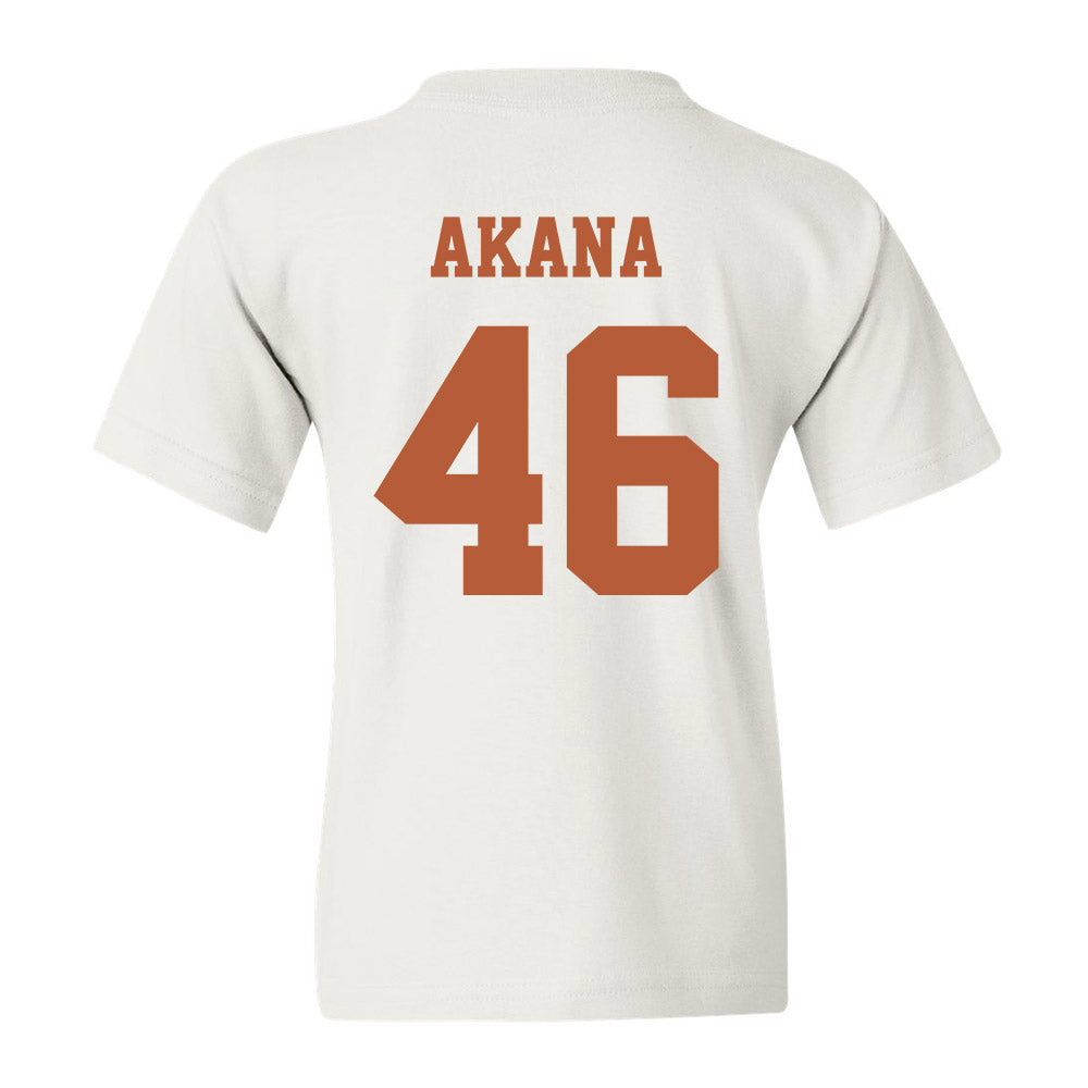 Texas - NCAA Football : Tausili Akana - Classic Shersey Youth T-Shirt