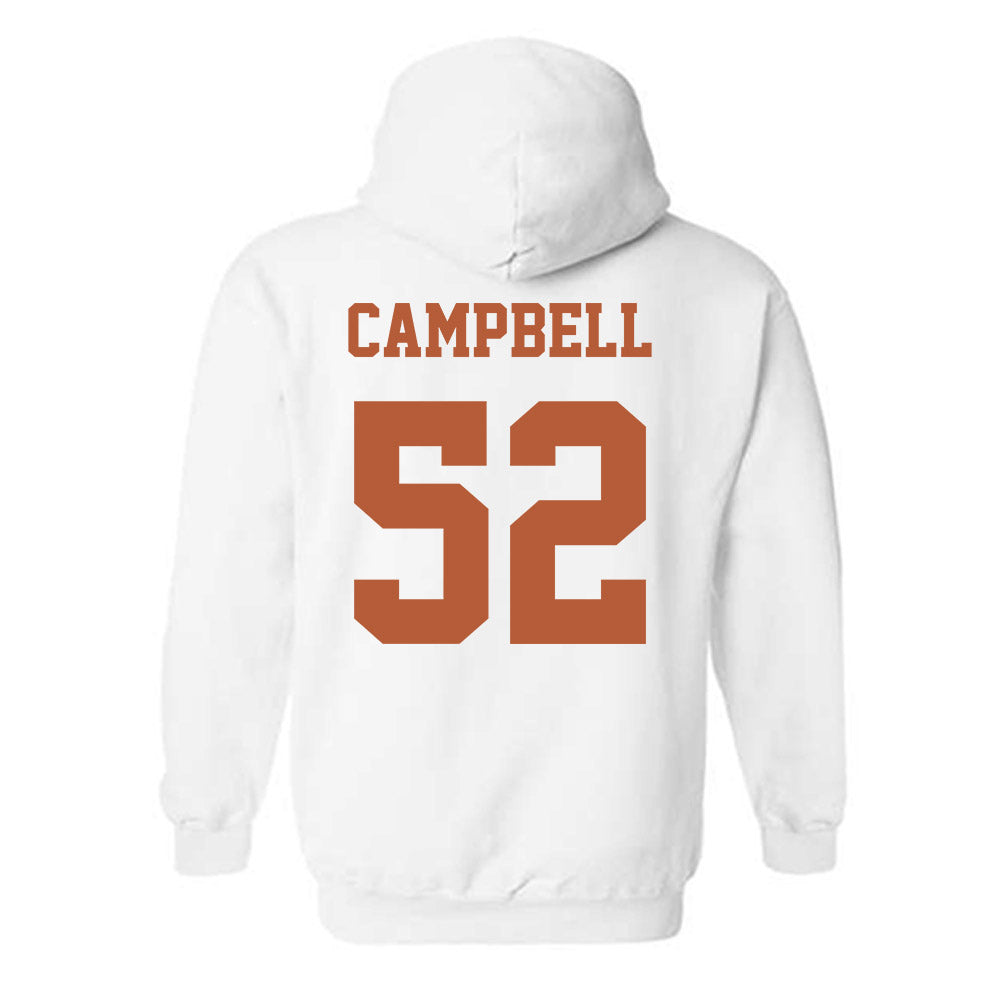 Texas - NCAA Football : Dj Campbell - Classic Shersey Hooded Sweatshirt