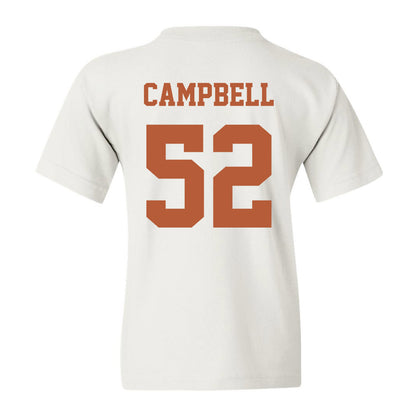 Texas - NCAA Football : Dj Campbell - Classic Shersey Youth T-Shirt