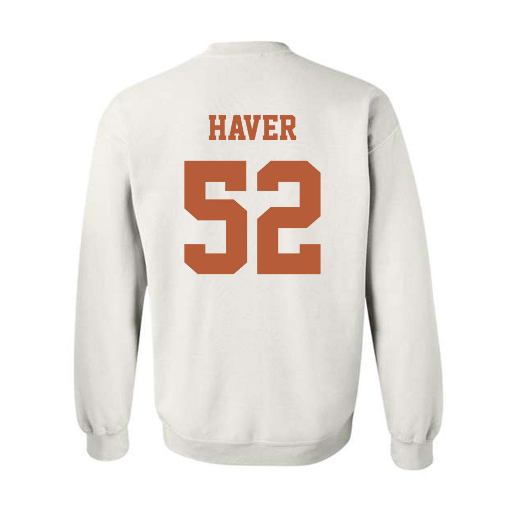 Texas - NCAA Football : Tate Haver - Classic Shersey Crewneck Sweatshirt