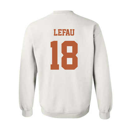 Texas - NCAA Football : Liona Lefau - Classic Shersey Crewneck Sweatshirt