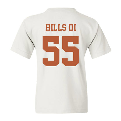 Texas - NCAA Football : Melvin Hills Iii - Classic Shersey Youth T-Shirt