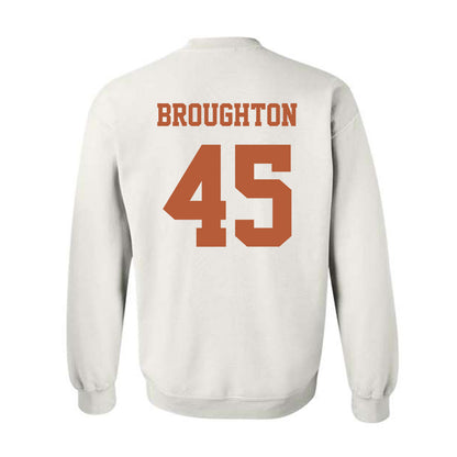 Texas - NCAA Football : Vernon Broughton - Classic Shersey Crewneck Sweatshirt