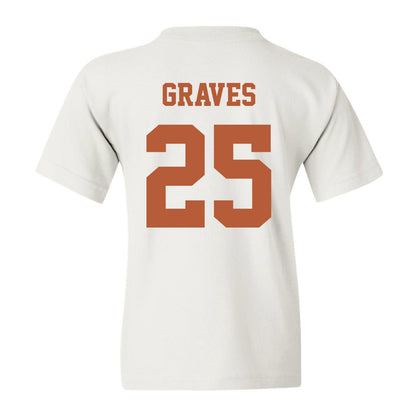 Texas - NCAA Women's Basketball : Sarah Graves - Classic Shersey Youth T-Shirt