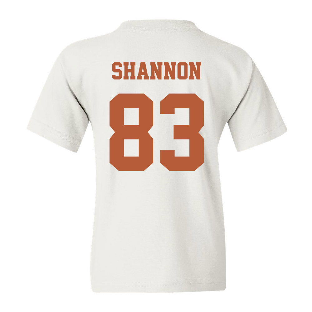 Texas - NCAA Football : Spencer Shannon - Classic Shersey Youth T-Shirt