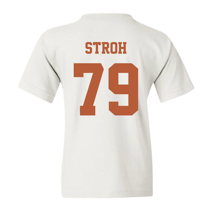 Texas - NCAA Football : Connor Stroh - Classic Shersey Youth T-Shirt