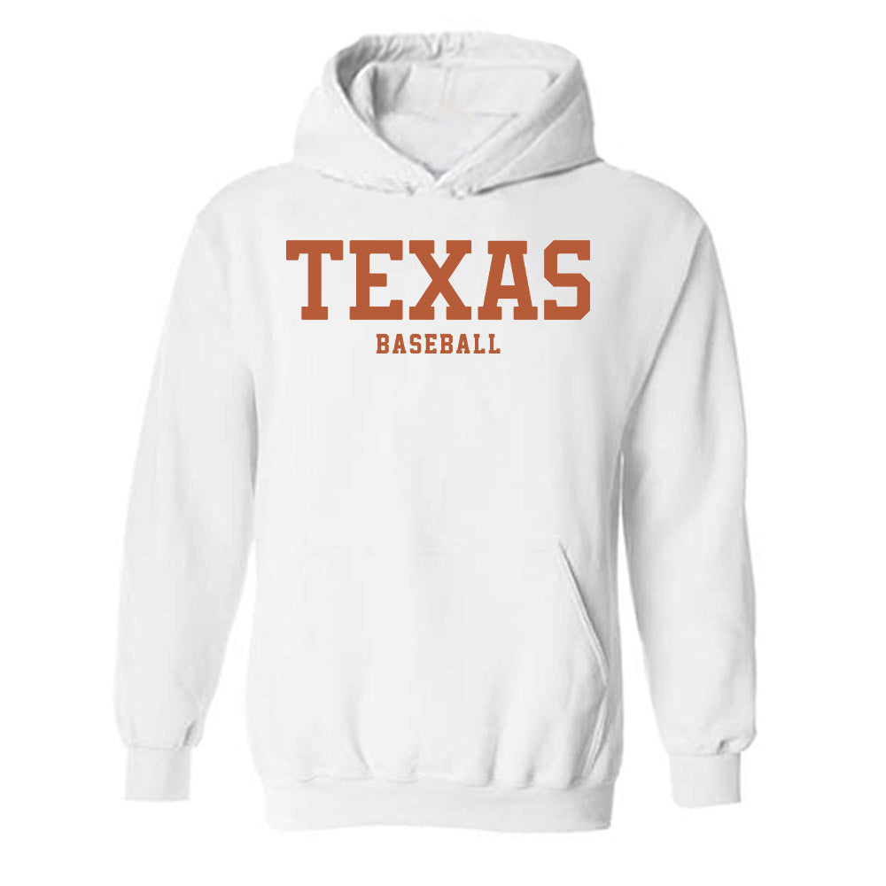 Texas - NCAA Baseball : Gage Boehm - Classic Shersey Hooded Sweatshirt