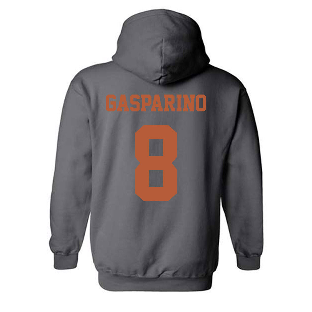 Texas - NCAA Baseball : Will Gasparino - Classic Shersey Hooded Sweatshirt