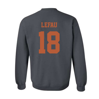 Texas - NCAA Football : Liona Lefau - Classic Shersey Crewneck Sweatshirt