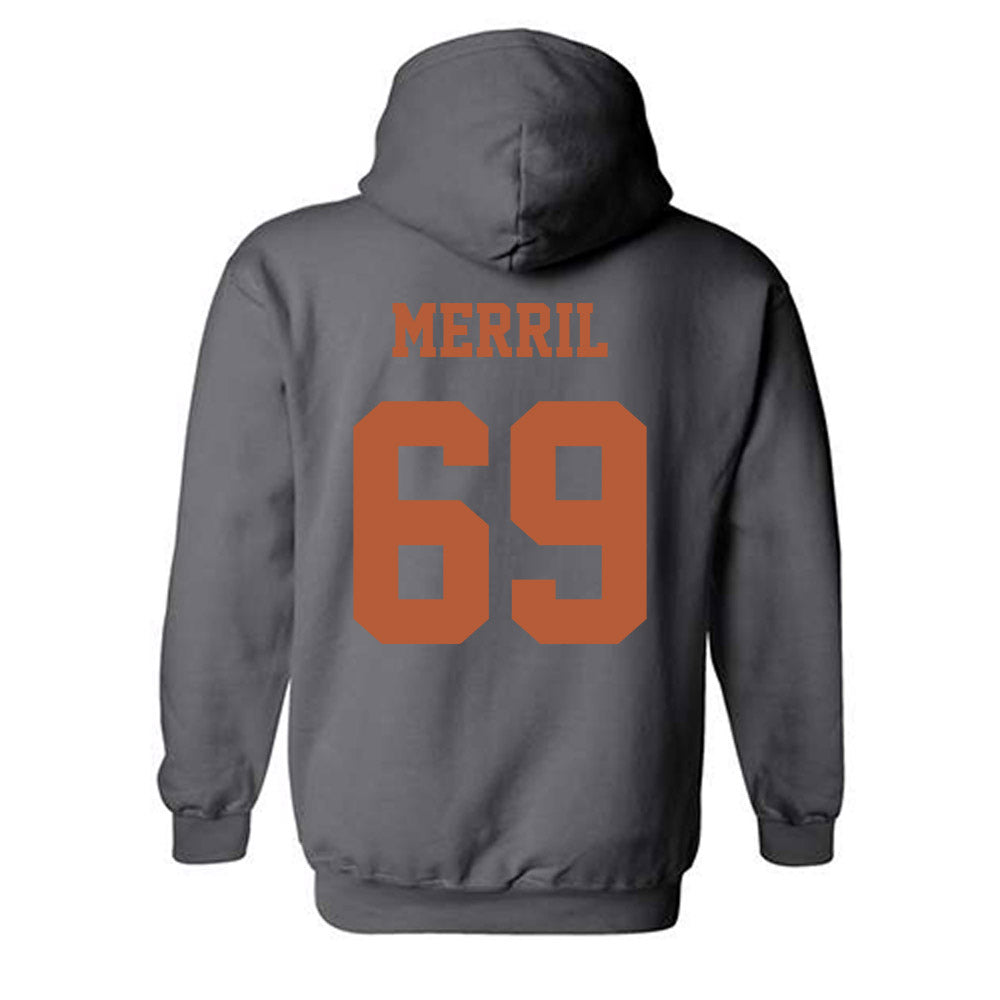 Texas - NCAA Football : Max Merril - Classic Shersey Hooded Sweatshirt