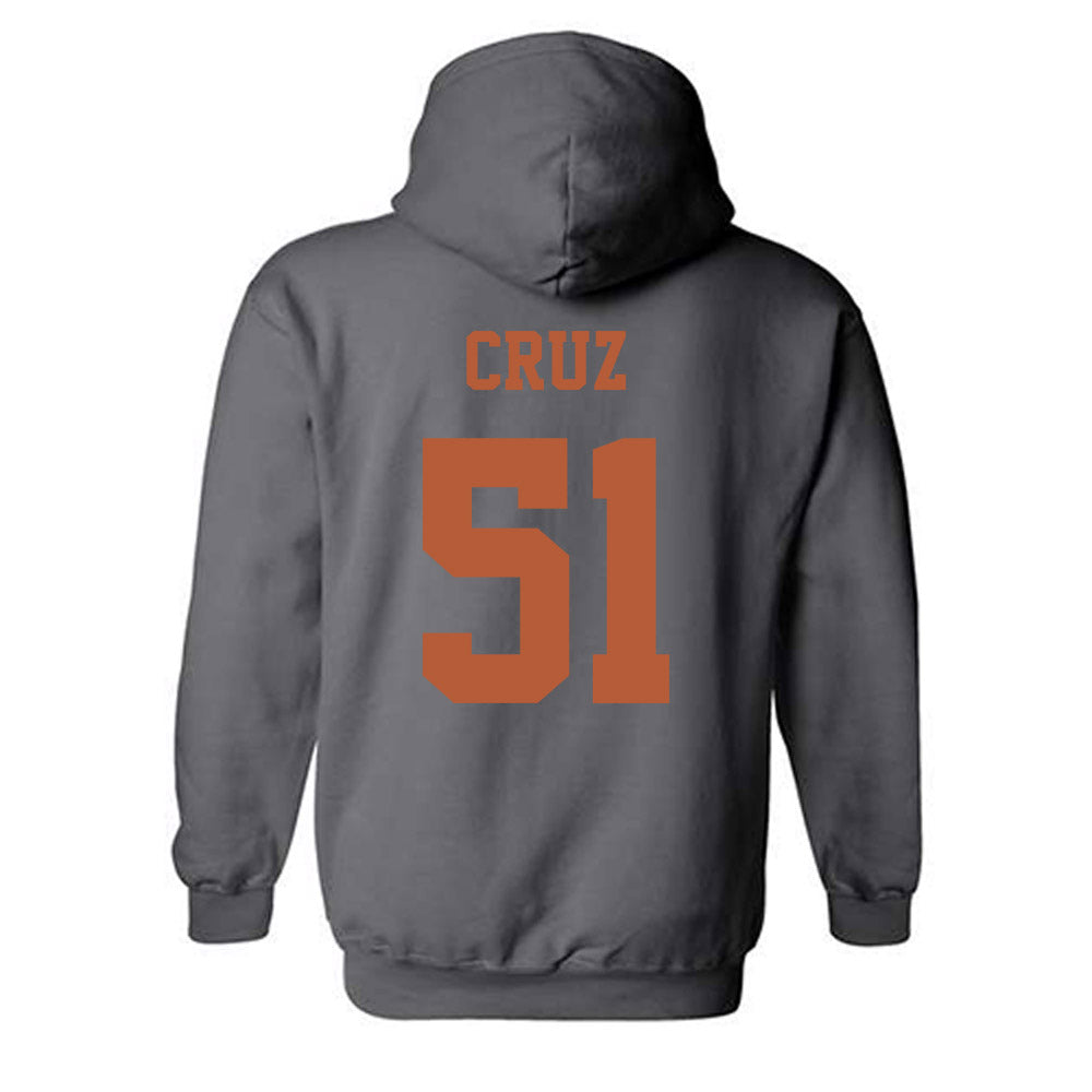 Texas - NCAA Football : Daniel Cruz - Classic Shersey Hooded Sweatshirt