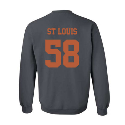 Texas - NCAA Football : Lance St Louis - Classic Shersey Crewneck Sweatshirt