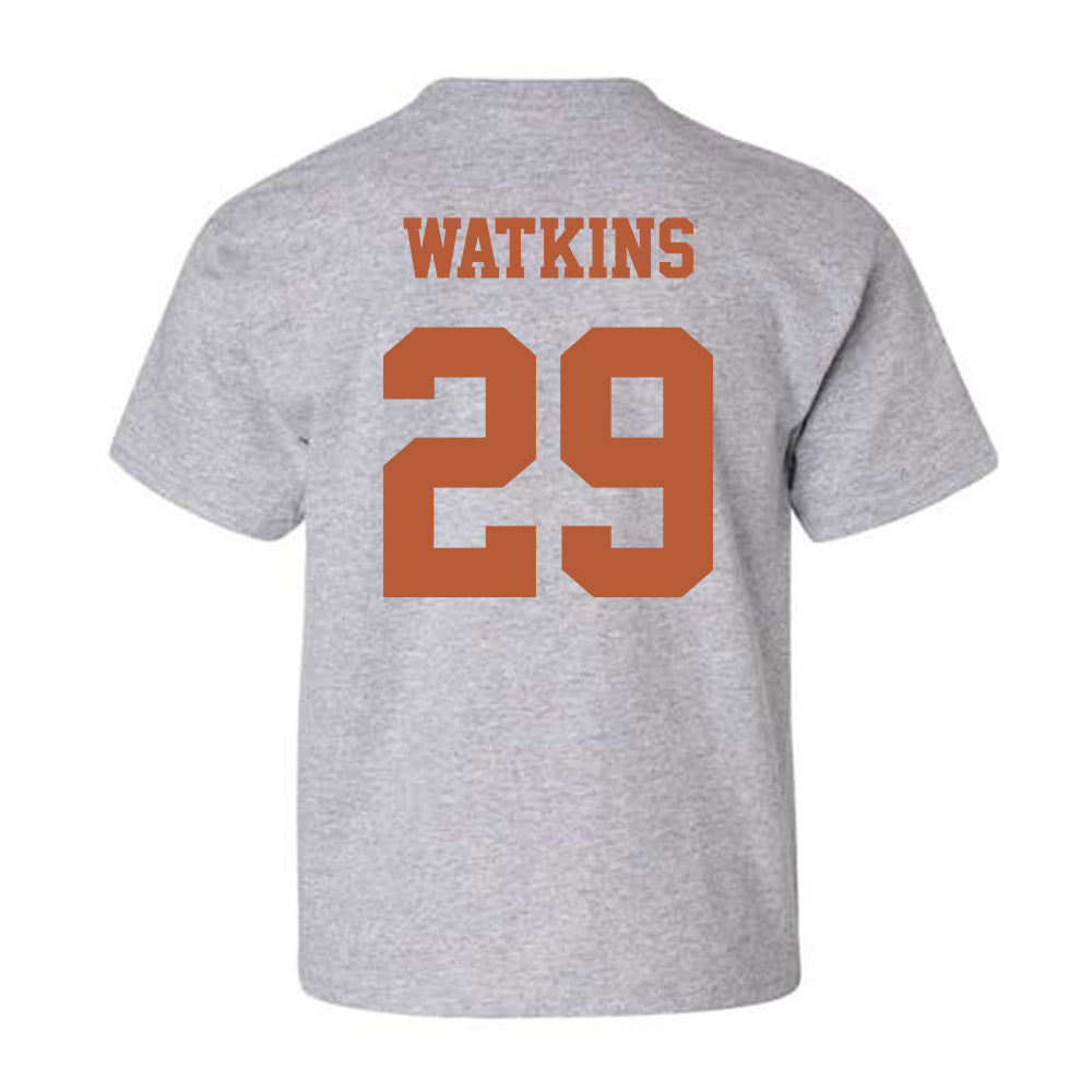 Texas - NCAA Football : Reid Watkins - Classic Shersey Youth T-Shirt