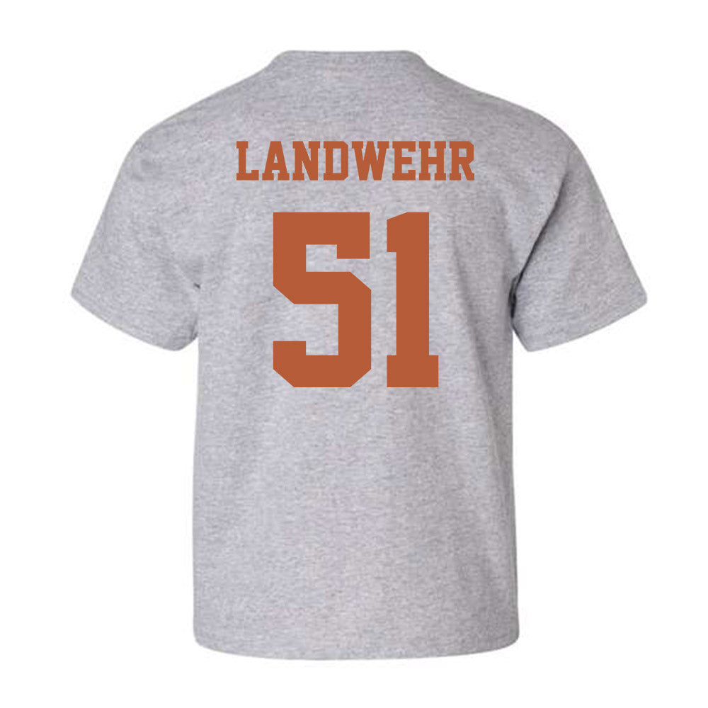 Texas - NCAA Football : Marshall Landwehr - Classic Shersey Youth T-Shirt