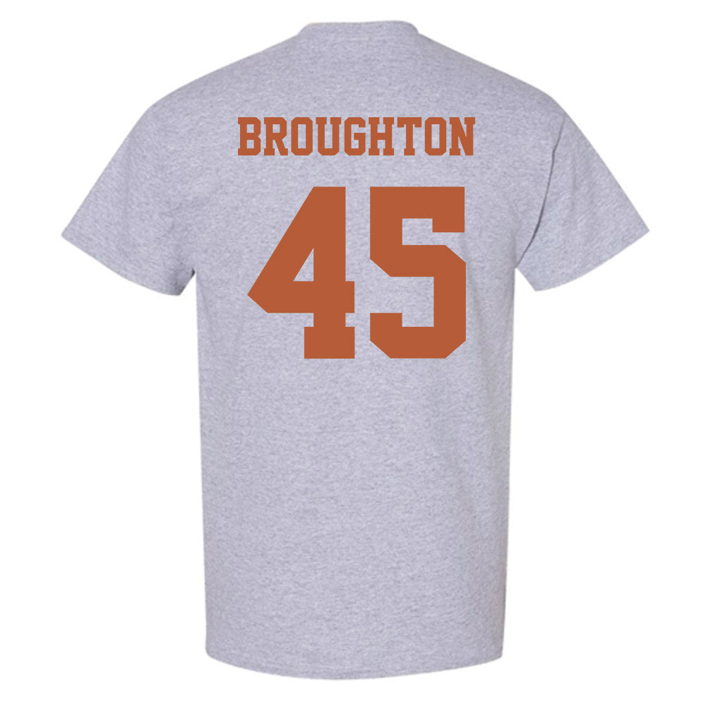 Texas - NCAA Football : Vernon Broughton - Classic Shersey T-Shirt