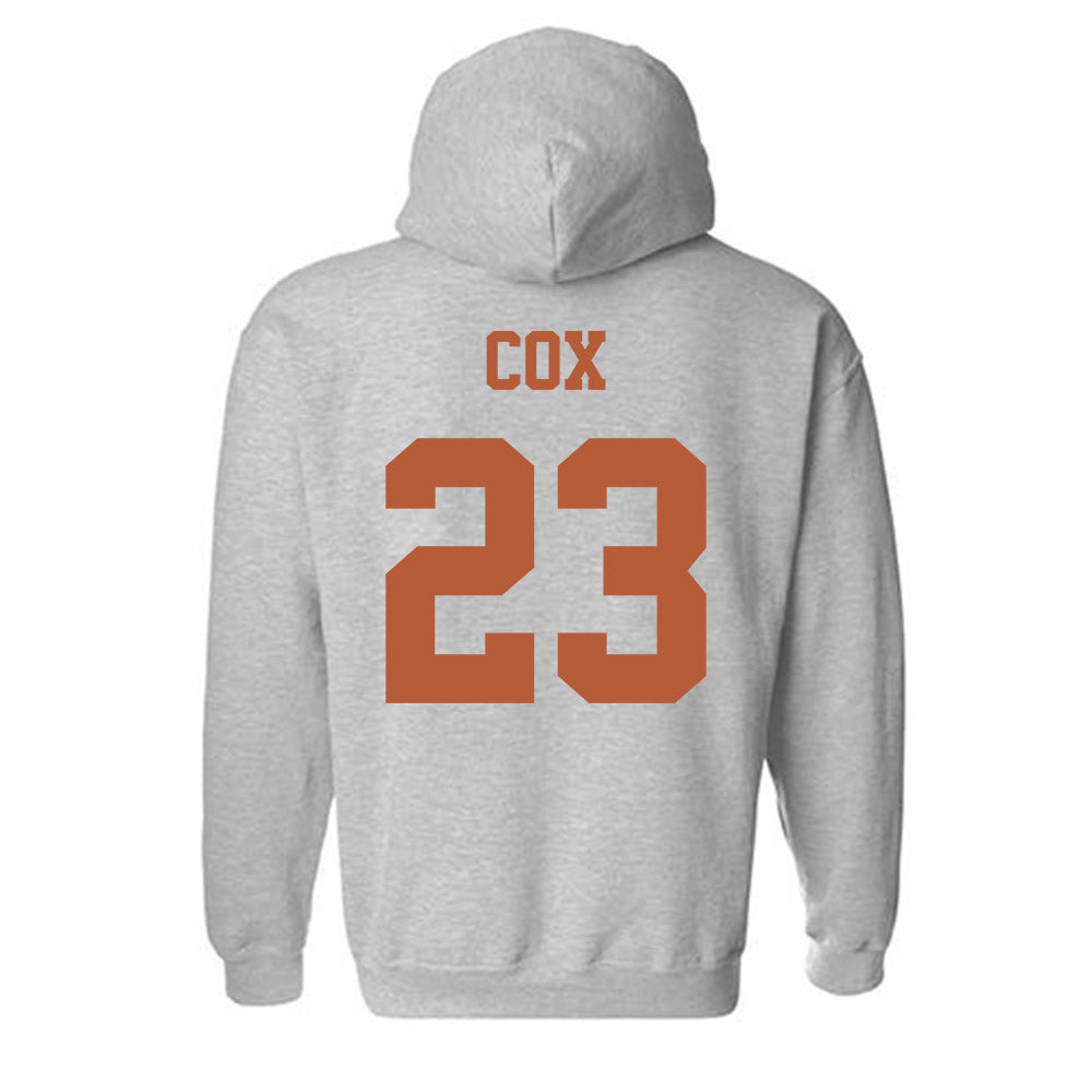 Texas - NCAA Women's Soccer : EmJ (Emily Jane) Cox - Classic Shersey Hooded Sweatshirt