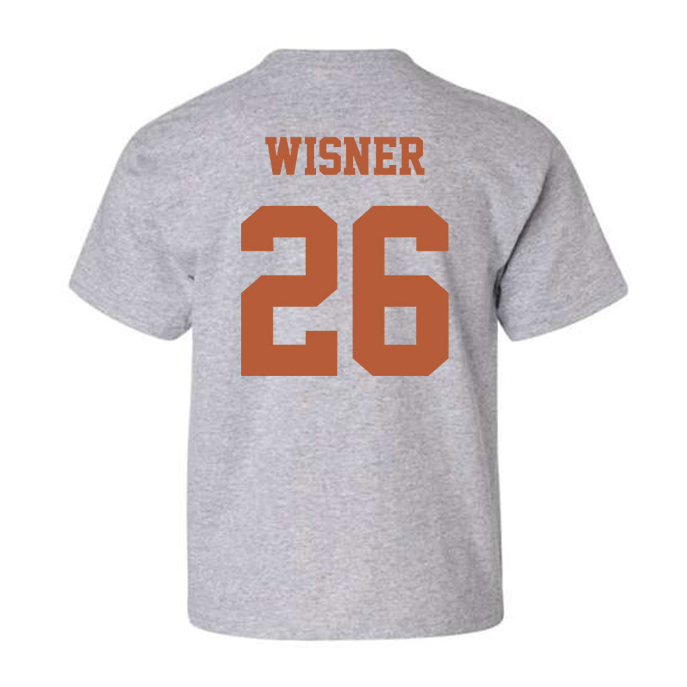 Texas - NCAA Football : Quintrevion Wisner - Classic Shersey Youth T-Shirt