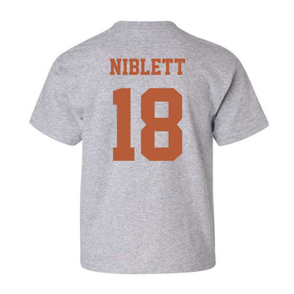 Texas - NCAA Football : Ryan Niblett - Classic Shersey Youth T-Shirt