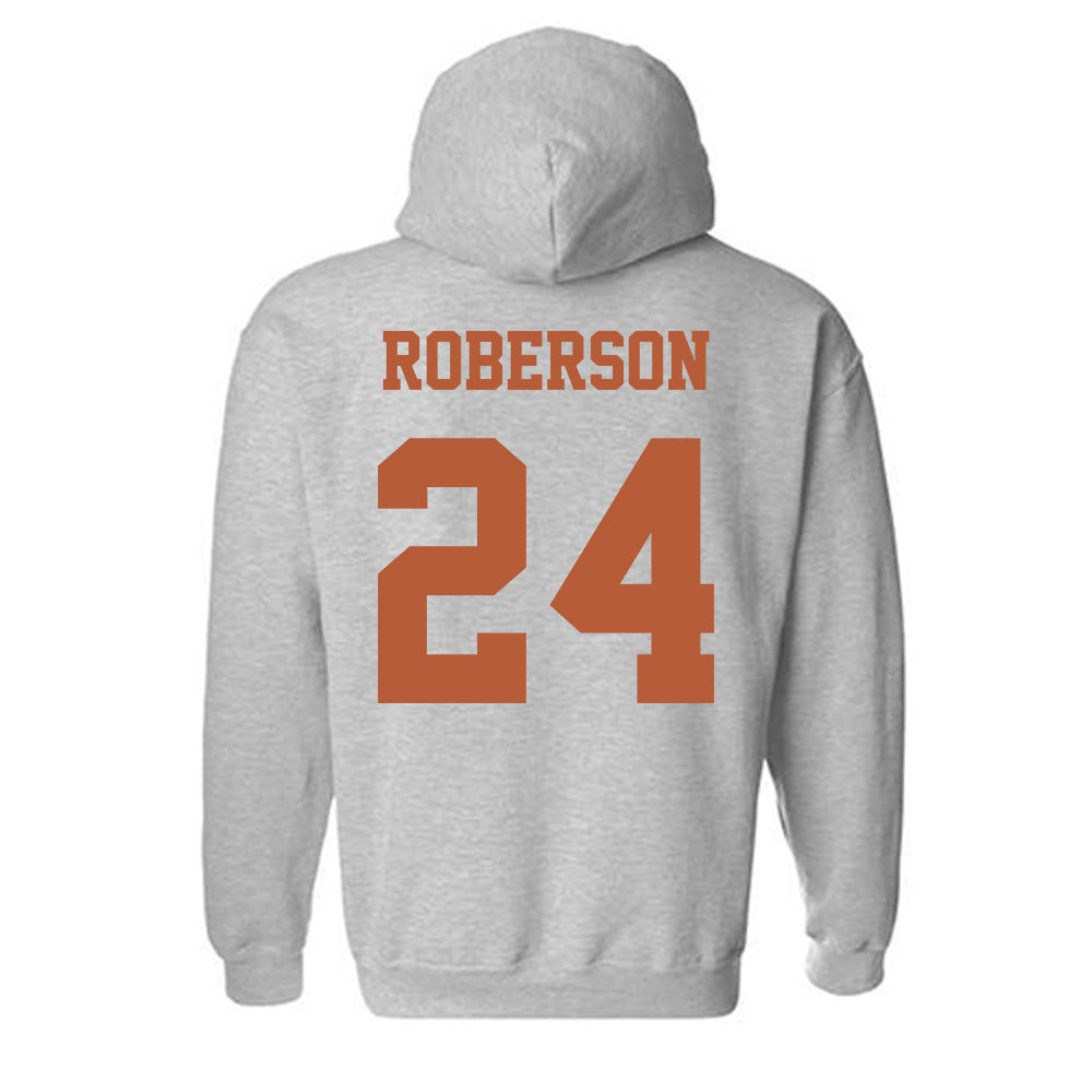 Texas - NCAA Football : Warren Roberson - Classic Shersey Hooded Sweatshirt