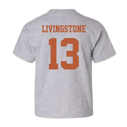 Texas - NCAA Football : Parker Livingstone - Classic Shersey Youth T-Shirt