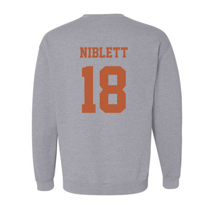 Texas - NCAA Football : Ryan Niblett - Classic Shersey Crewneck Sweatshirt